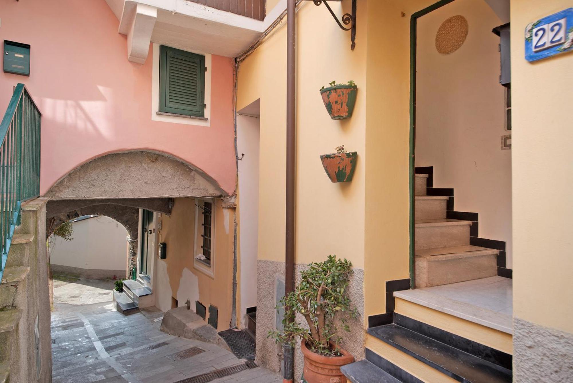 Vignana Con Terrazzo Levanto Exterior foto